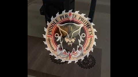 Learning to use my JTech 7w Laser on my Onefinity CNC #shorts