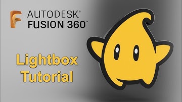 Fusion360 - Lightbox Tutorial (Template Included)