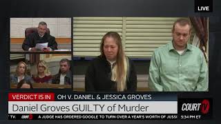 VERDICT: Daniel & Jessica Groves learn their fate for killing infant son Baby Dylan | COURT TV