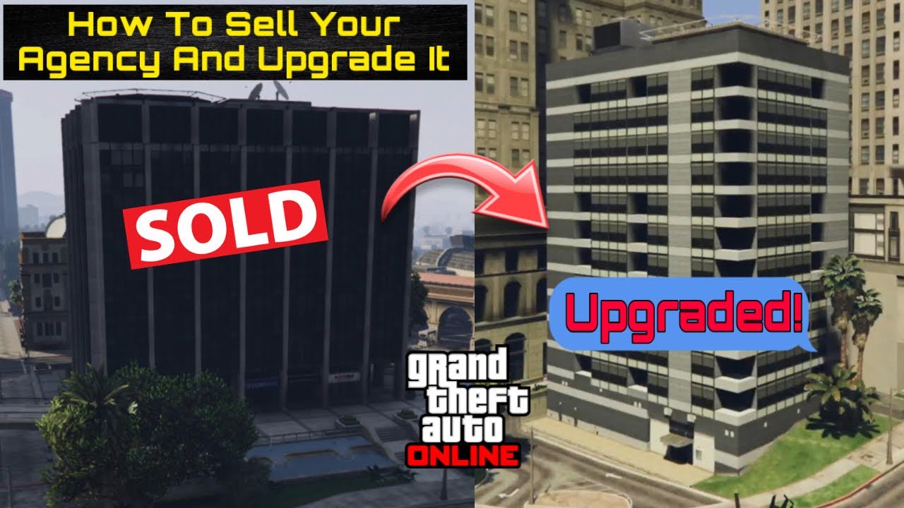 How To Sell The AGENCY In GTA Online And UPGRADE IT YouTube