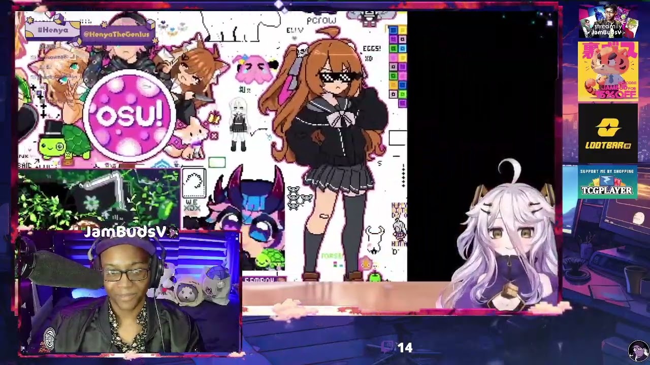 THE SWARM told me about the great CANVAS WAR...