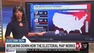 The electoral college map is the name of the game