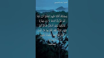 سورة الكهف من آية 20 إلى آية 21 بصوت الشيخ ياسر الدوسري❤❤