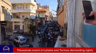 Alawite Protests In Syria Rising Tensions On The Coast Al Hurriyah English
