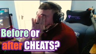 Are these streams.... BEFORE or AFTER he bought CHEATS for Tarkov? You be the judge.