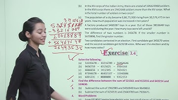 Ch 3 | C and P | Math | Class 05 | Operations on Large Numbers | For children