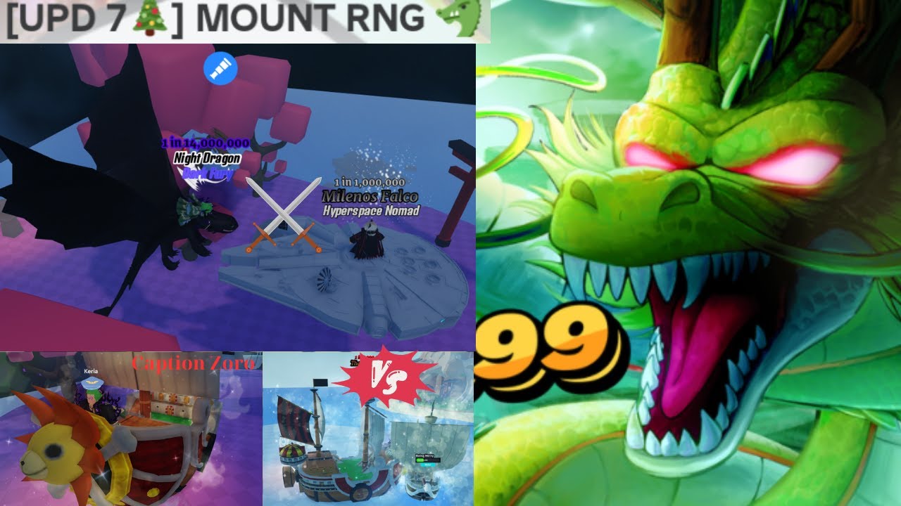 Thế Giới Dị Thường☄️ ️🌠 và Tôi cưỡi Rồng 🐉🐲 trong Mount RNG 🎄🎁 #roblox ...