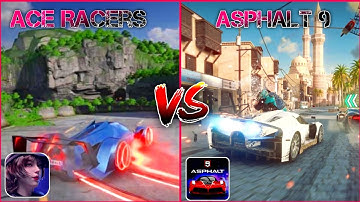 🆚Ace Racer Vs Asphalt 9 - Graphics Comparison (Android/Ios Gameplay)