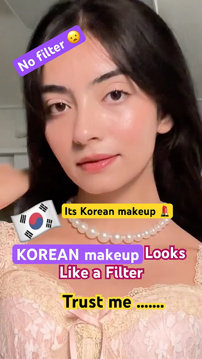 🇰🇷Korean Makeup Looks Like a Filter  #korea #dailyvlog #koreanmakeup #kbeauty #kpop #koreabyme