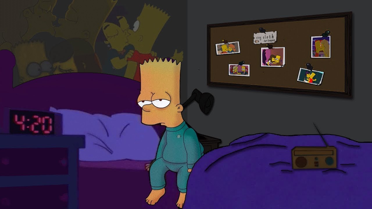 ＭＹ ＤＲＥＡＭＳ ＡＲＥ ＤＲＥＡＭＳ ＯＦ ＹＯＵ) Bart Simpson Sad Boy Lofi Hip Hop Mix - YouTub...