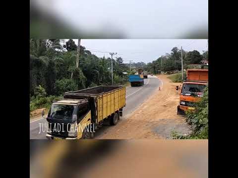 Dump truk  canter HDL double  gardan  muatan pasir YouTube