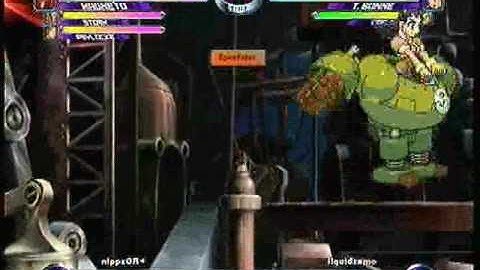 MvC2 Online (360): Nippz (MSP) vs Liquidzamo (Jill/Cab/Tron) 17 .:2.16.10:.