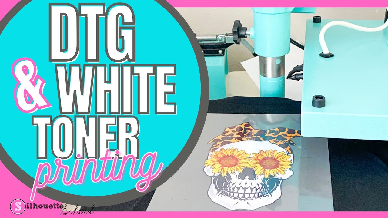 😍 White Toner Printers and Direct to Garment - YouTube