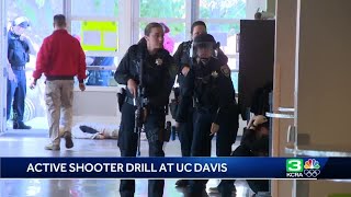 Active shooter drill held at UC Davis to prepare first responders for tragedy