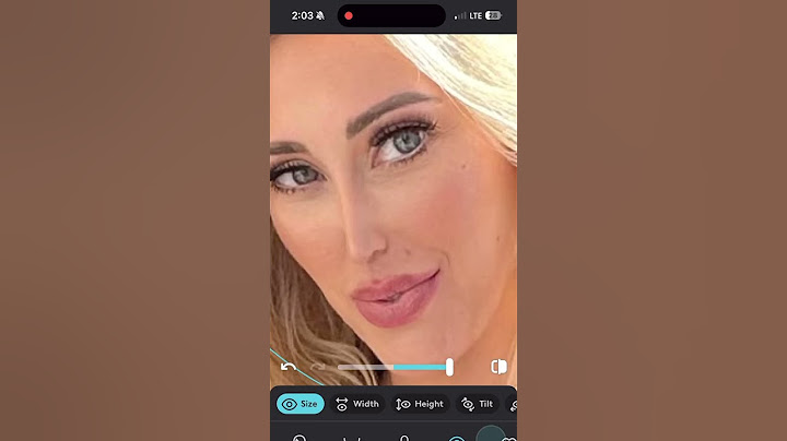 When she edits her pictures @Tayray Texas