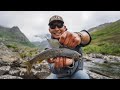 Alaskan Arctic Grayling Catch & Cook in the Mountains!