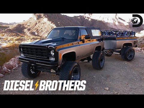 K5 Blazer With a Bass-Dropping Trailer | Diesel Brothers