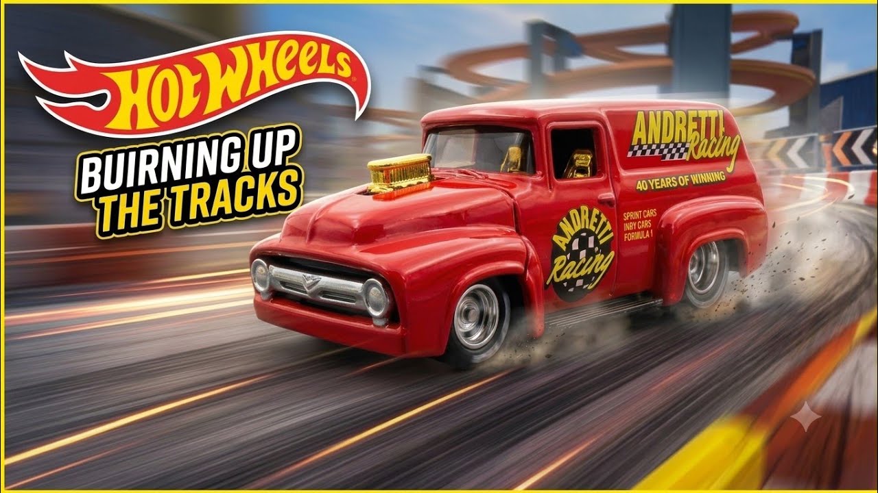 ホットウィール '56 Ford Panel Truck 16th Annual HOT WHEELS 56 FORD PANEL TRUCK COLLECTION - YouTube