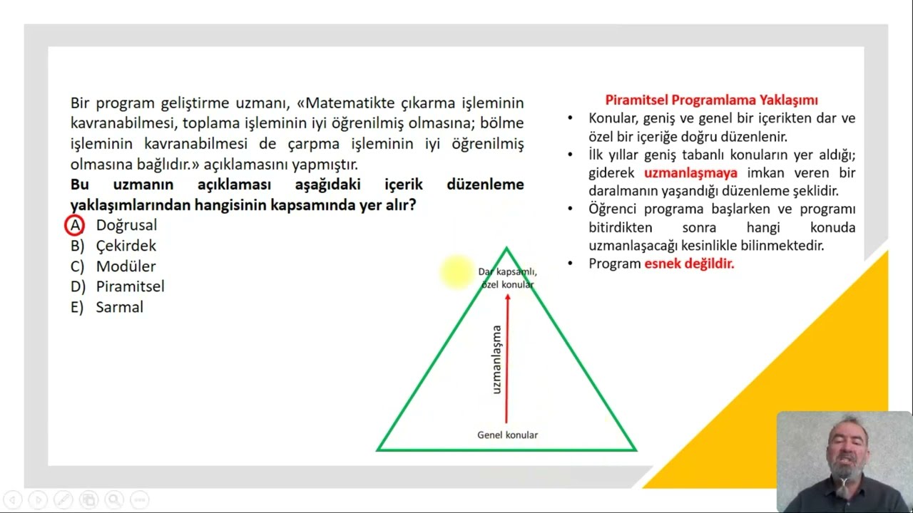 AGS & Program Geliştirme Pekiştirme Soru Çözümleri - 2