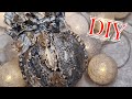 Елочные Игрушки Своими Руками и Бантики / Декупаж Винтаж - Vintage Decoupage Christmas Tree Balls
