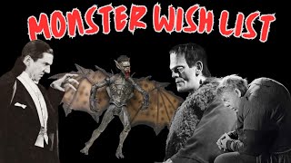 NECA Monsters Wish List