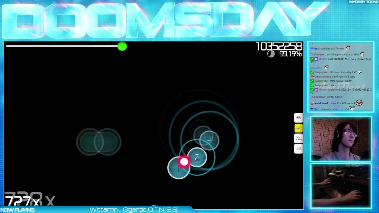 osu! - Gigantic O.T.N [S.S] + HardRock - Played by Doomsday