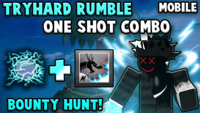 Best Fruit Quake + Spike Trident One shot combo』Bounty Hunt l Roblox, Blox  fruits update 17