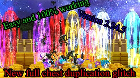 New full chest duplication in skyblock (blockman go) (version:-2.24.5) (100%working)
