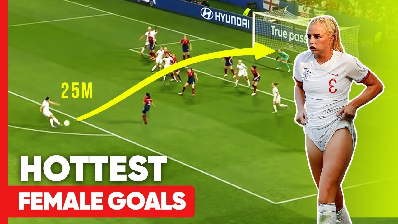 Hottest Female Footballers Goals
