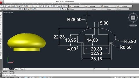 AutoCAD. Autocad Drawing. Autocad Tutorial in hindi. Critical Radius Drawing in Autocad.