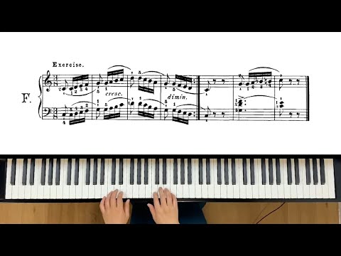 ルクーペ／F & 練習曲6番【ピアノの練習ABC Op.17】より