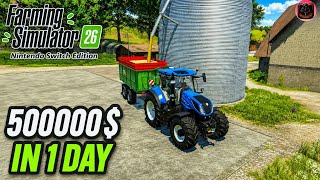 Make 5,00,000 $ In ONE Day In FS26 Mobile? |Let's Play Fs26 Harbruck |#SK_GAMING_FS | screenshot 5