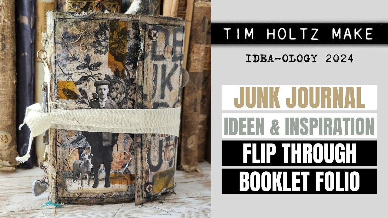 junk journal Ideen & Inspiration: FLIP THROUGH IDEA-OLOGY BOOKLET