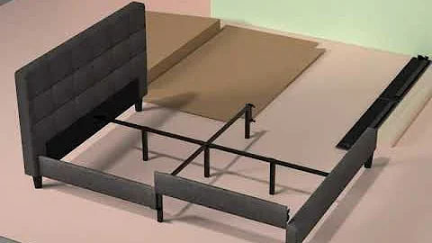 Mattress Foundation King | Zinus Bed Frame | Platform Bed Frame For Box Spring and Mattress | 2021