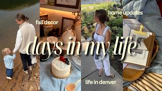 Full A Few Cozy Days in My Life 🍂 Fall decorating, Home projects, Slow days in Denver & Comfort hobbies Update