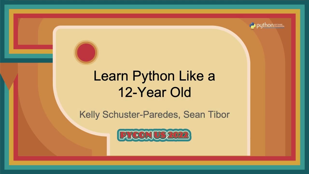 Image from Learn Python Like a 12-Year Old