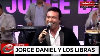 Video thumbnail of "JORGE DANIEL Y LOS LIBRAS 2018 ENGANCHADOS EN VIVO CronicaTV"