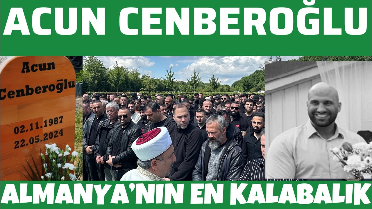 Acun Cenberoğlu Cenaze Namazı /  🇩🇪Almanya Hamburg Müslüman mezarlığı / YOĞUN KATILIM - TOTENGEBET