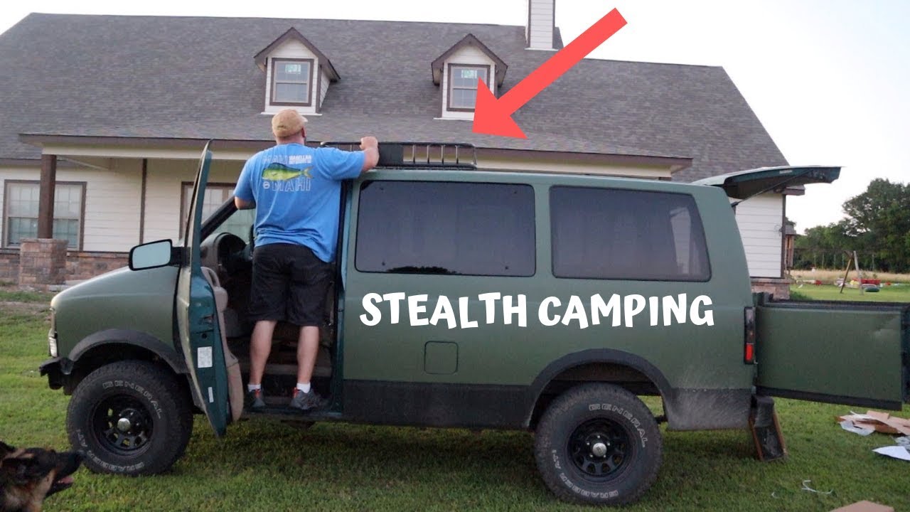 stealth camper van conversion