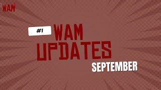 Mohan Updates: September 22-26!