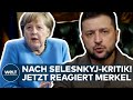 UKRAINE-KRIEG: Angela Merkel! Jetzt reagiert die Ex-Kanzlerin auf Kritik von Selenskyj I WELT Thema