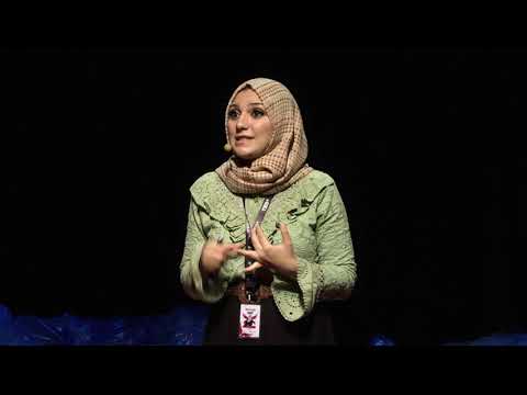 Hard life makes you a hero  | Basma Al-Mashhrawi | TEDxAlJalaaSt