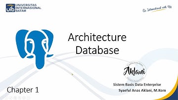 SAY - Sistem Basis Data Enterprise Chapter 1 Introduction Database Enterprise (PostgreSQL)