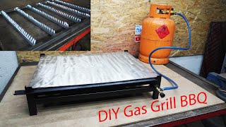 Gas Grill - How to make Gas Grill - DIY Propane Burner BBQ