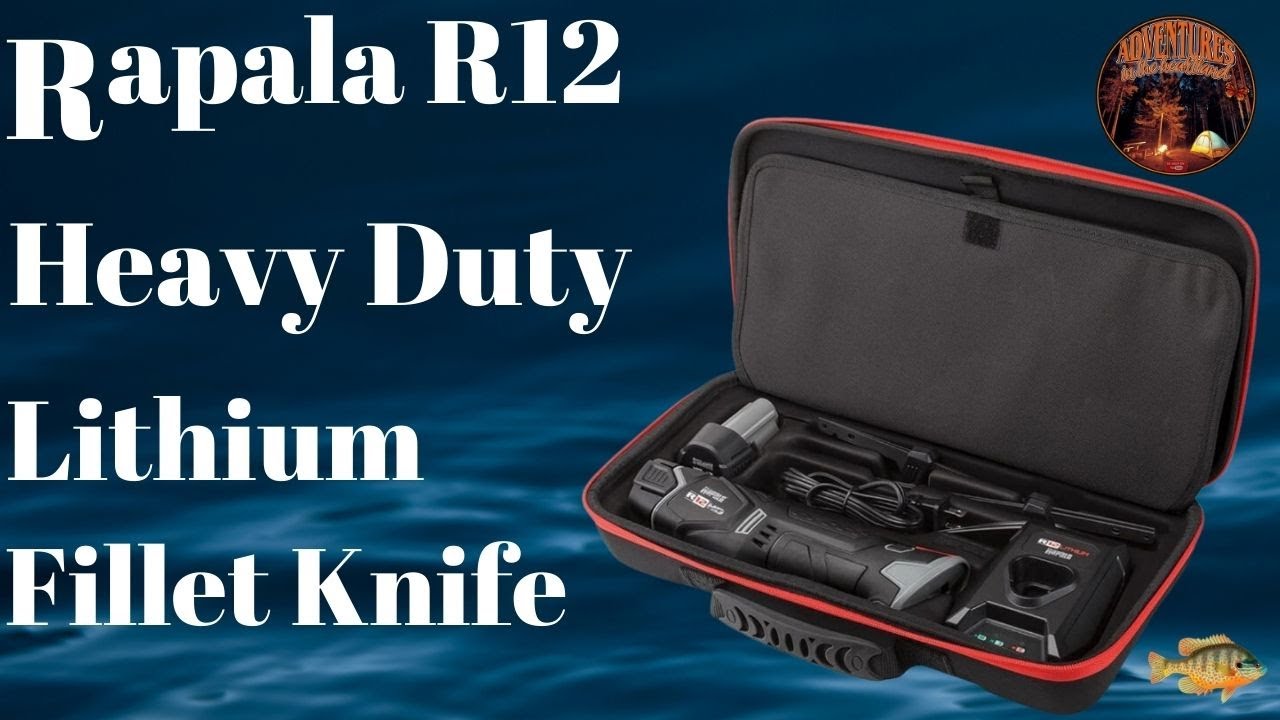 Rapala R12 Heavy-Duty Lithium Fillet-Knife Review