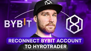 How to RECONNECT your ByBit DEMO account to HyroTrader using an API