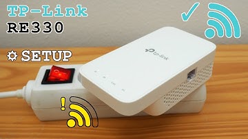 TP-Link RE330 Wi-Fi extender dual band • Unboxing, installation, configuration and test