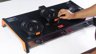 Prestige Svachh Gas Stove – India’s first and only gas stove with easy clean design