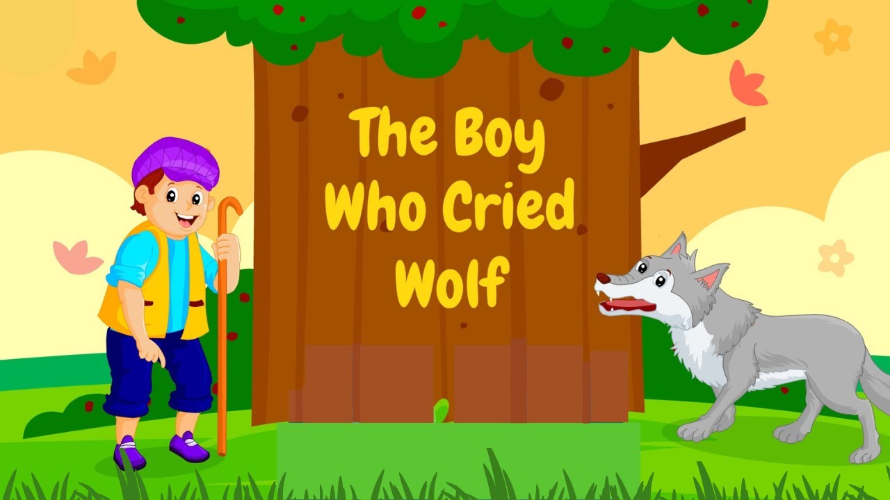 The Boy Who Cried Wolf Story For Kids With Subtitles | Bedtime Stories ...