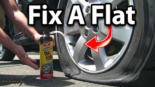 Does Fix-a-Flat Really Work? (How Fix a Flat Tire)